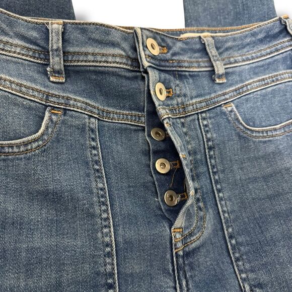 Anthropologie Pilcro and the Letterpress High Rise Skinny Jeans Size 27 US 4 - Picture 3 of 9